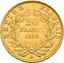 20 Francs 1855 D  