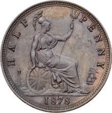 Halfpenny 1878   
