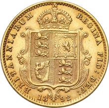 Half Sovereign 1892    "Jubilee Head"