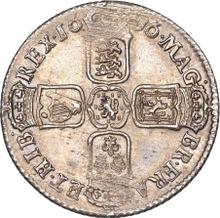 Shilling 1696 N   "First laureated bust"