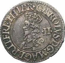 2 Pence (Halfgroat) no date (no-date-1632)    "First issue of Briot"