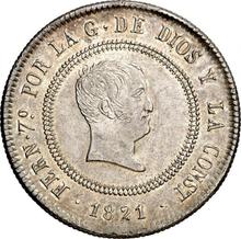 10 Reales 1821 Bo UG 