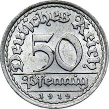 50 Pfennig 1919 J  