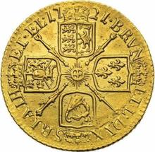 Guinea 1721    "Fourth laureate bust"