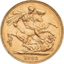 Sovereign 1882 S  WW "St. George"