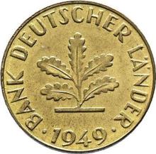 10 Pfennig 1949 J   "Bank deutscher Länder"