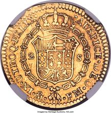 2 Escudos 1795 Mo FM 