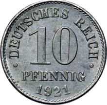 10 Pfennig 1921 A  