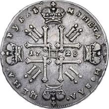 Rubel 1728    "Moskauer Typ"