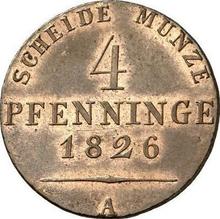4 Pfennige 1826 A  