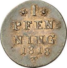 1 fenig 1818  T 