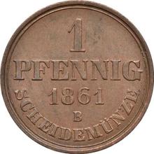 1 Pfennig 1861  B 