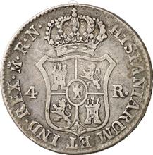 4 Reales 1812 M RN 