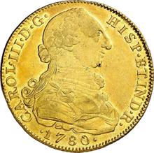 8 Escudos 1780 NR JJ 