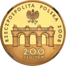 200 Zlotych 2008 MW  EO "Unabhängigkeit Polens"
