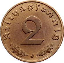 2 Reichspfennig 1937 J  