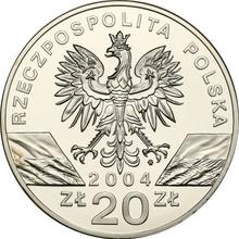 20 Zlotych 2004 MW  UW "Harbour porpoise"
