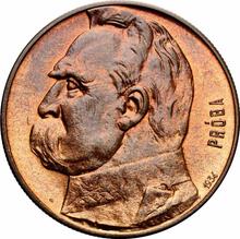 10 Zlotych 1934    "Jozef Pilsudski" (Pattern)