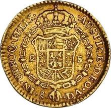 2 Escudos 1793 So DA 