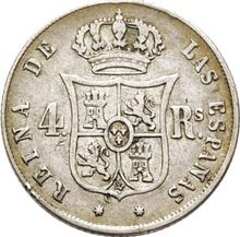 4 Reales 1857   