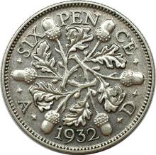 Sixpence 1932   