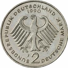 2 Mark 1990 F   "Ludwig Erhard"