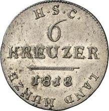6 Kreuzer 1818  S 