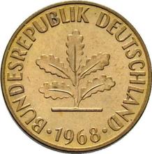 5 Pfennig 1968 D  