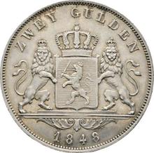 2 Gulden 1848   
