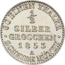 1/2 Silber Groschen 1853 A  