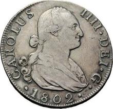 8 Reales 1802 M MF 