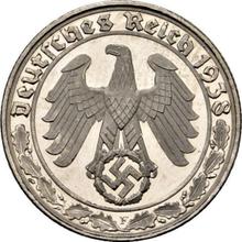 50 Reichspfennig 1938 F  