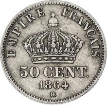 50 Centime 1864 BB  