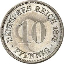 10 Pfennig 1873 B  