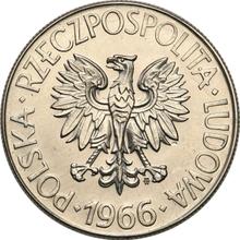 10 Zlotych 1966 MW   "Tadeusz Kościuszko" (Probe)