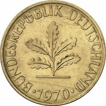 10 Pfennig 1970 D  