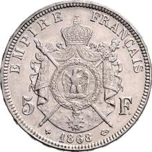 5 franków 1868 BB  