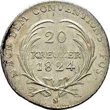 20 Kreuzer 1824  S 