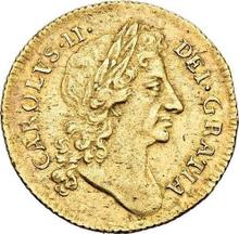 Half Guinea 1684    "Second laureate bust"