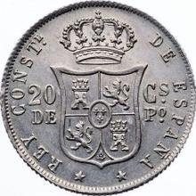 20 Centavos 1880   