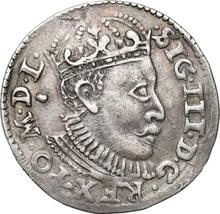 3 Groszy (Trojak) 1588  ID  "Poznań Mint"