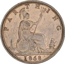 Farthing 1868   