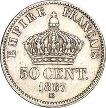 50 Centimes 1867 BB  