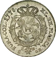 8 Groschen (Doppelgulden) 1778  EB 