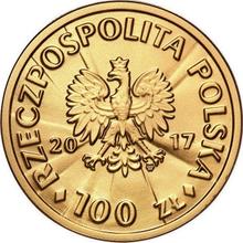 100 Zlotych 2017 MW   "Roman Dmowski"