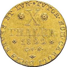 10 Thaler 1822  CvC 