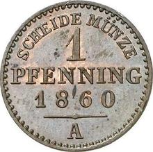 1 Pfennig 1860 A  