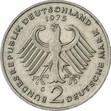 2 Mark 1975 G   "Theodor Heuss"