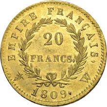 20 Francs 1809 W  