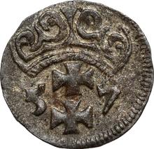 Denar 1557    "Danzig"